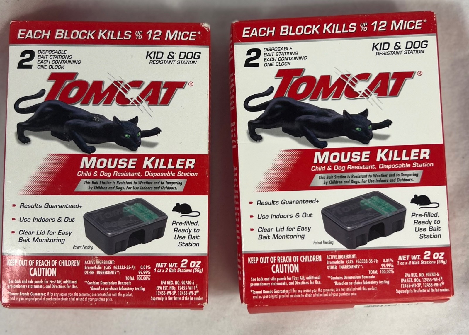 Tomcat Rodent Station, 2-Pack