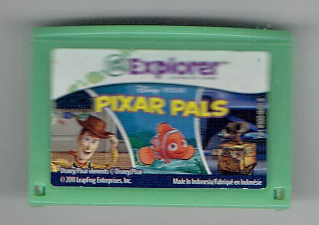 leapFrog Explorer Game Cart Pixar Pals rare HTF