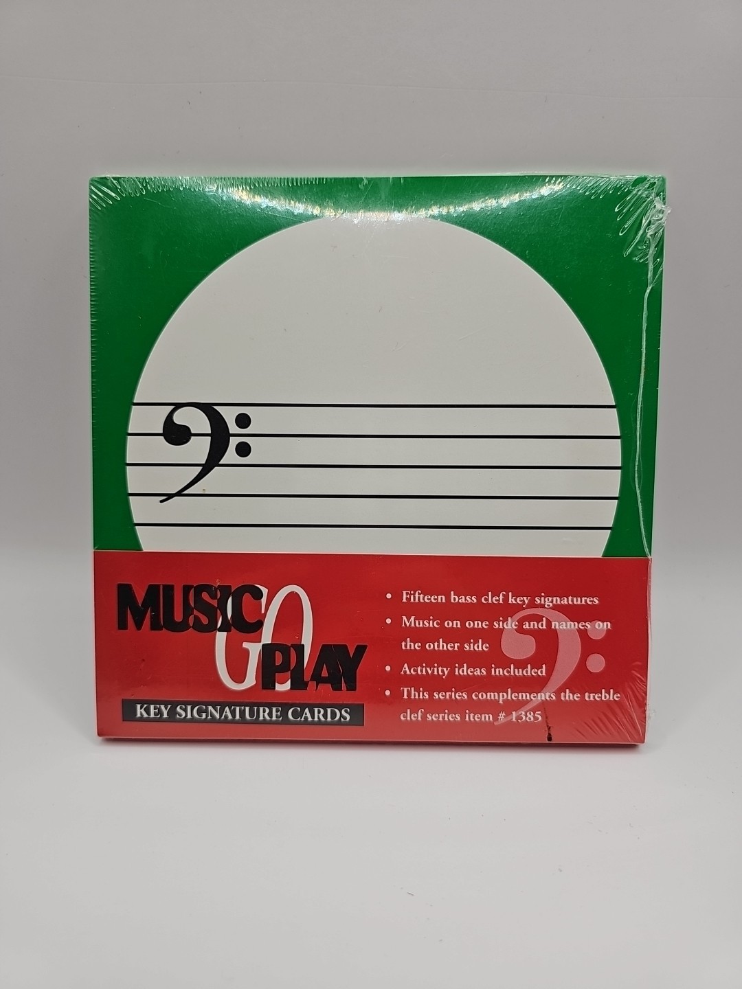 Music Go Play Key Signature Bass Flash Cards" sold by J.W. Pepper
