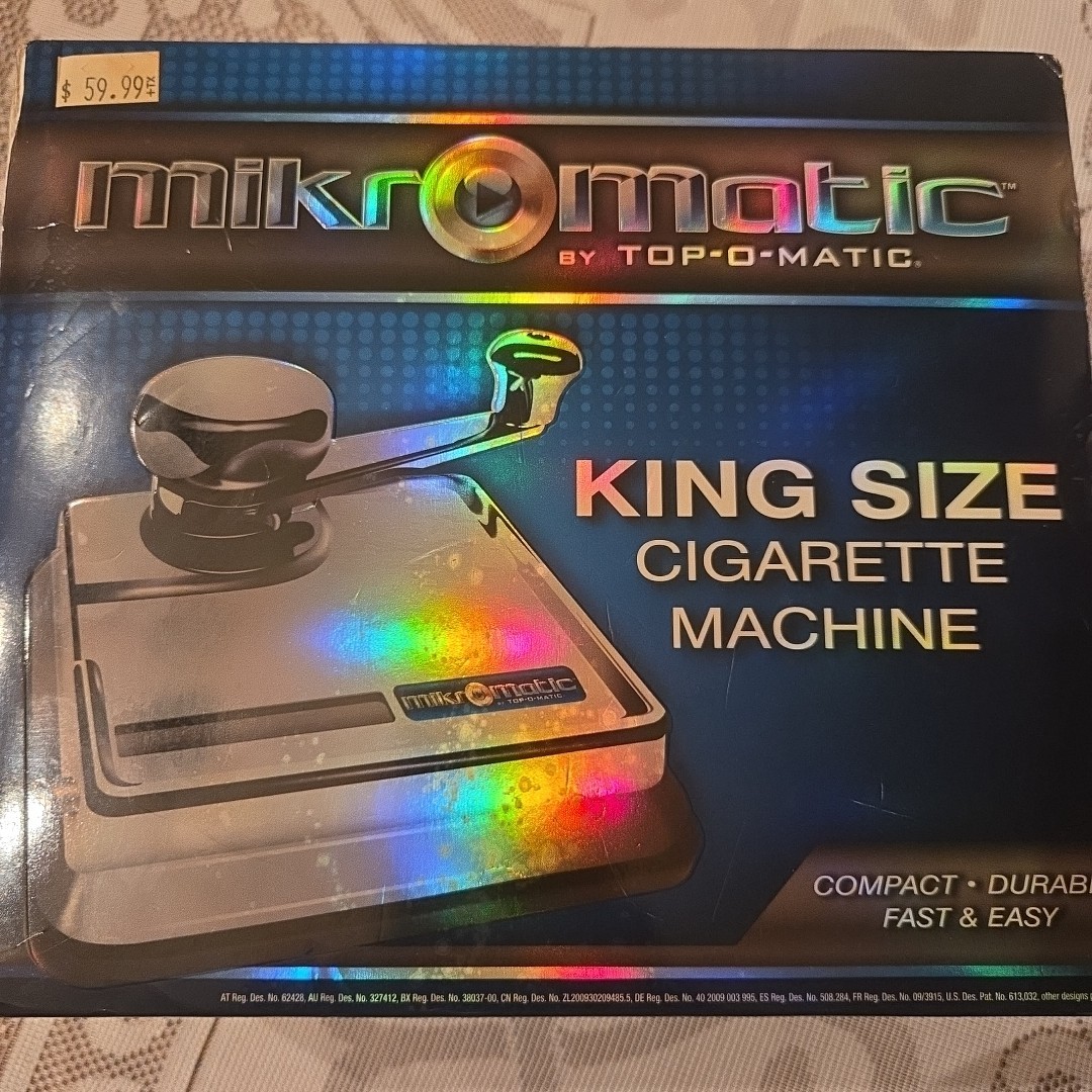 Mikr Matic King Size Cigarette Machine