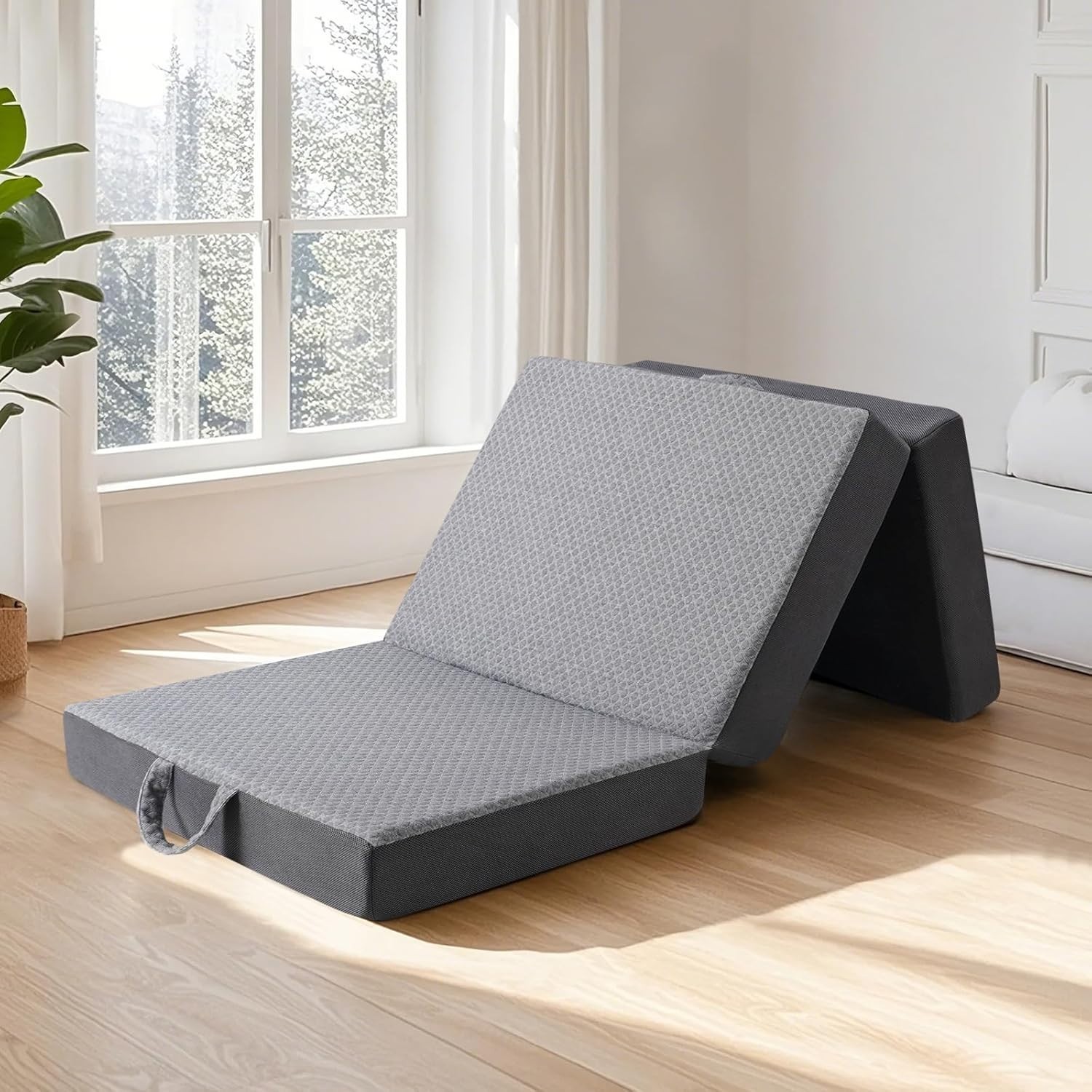 Tri Folding Mattress - Foldable Mattress for Travel/RV/Camping/Road Trip/Guest R