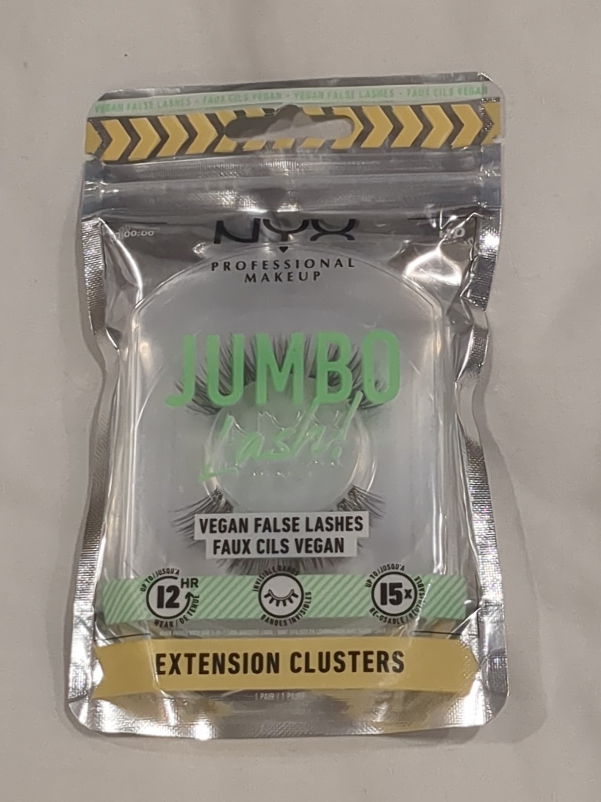 NYX Makeup Jumbo Lash Vegan False Eyelashes Extensions Clusters- New
