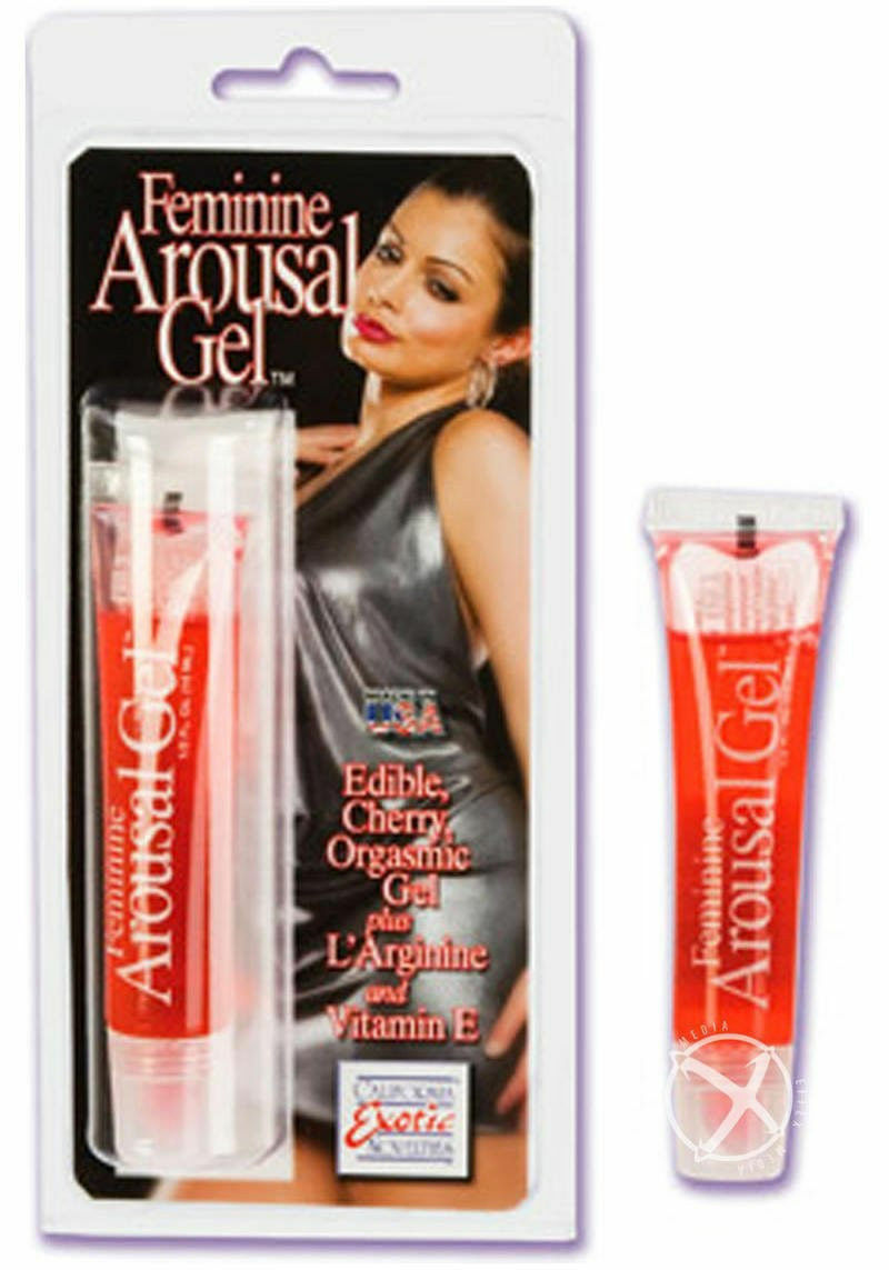 CalExotics Feminine Cherry Arousal Gel .5oz Female Enhancer Enhancement