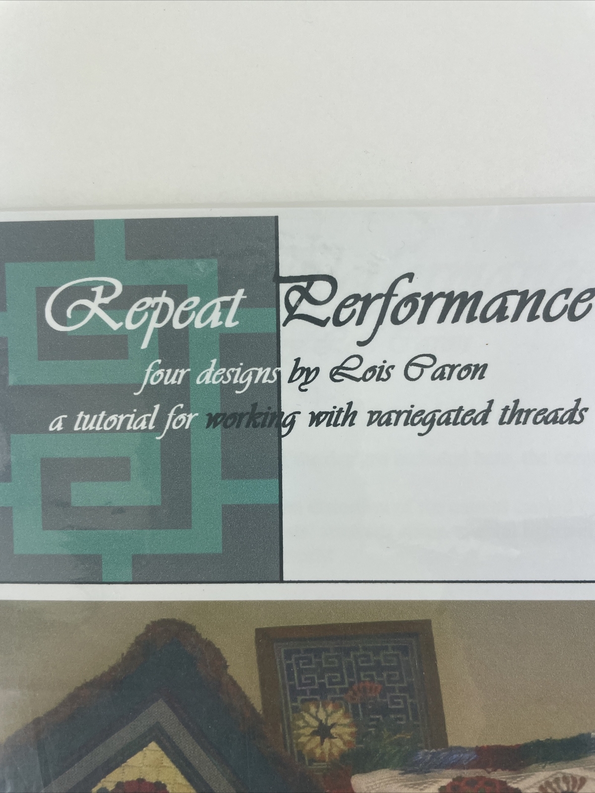 The Caron Collection Repeat Performance Needlework PATTERN Variegated Thread