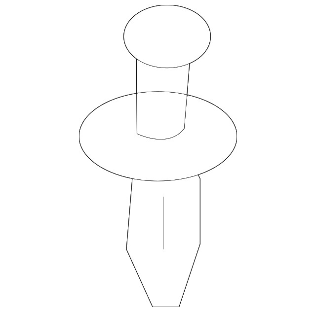 Genuine GM Push-Pin 11589290