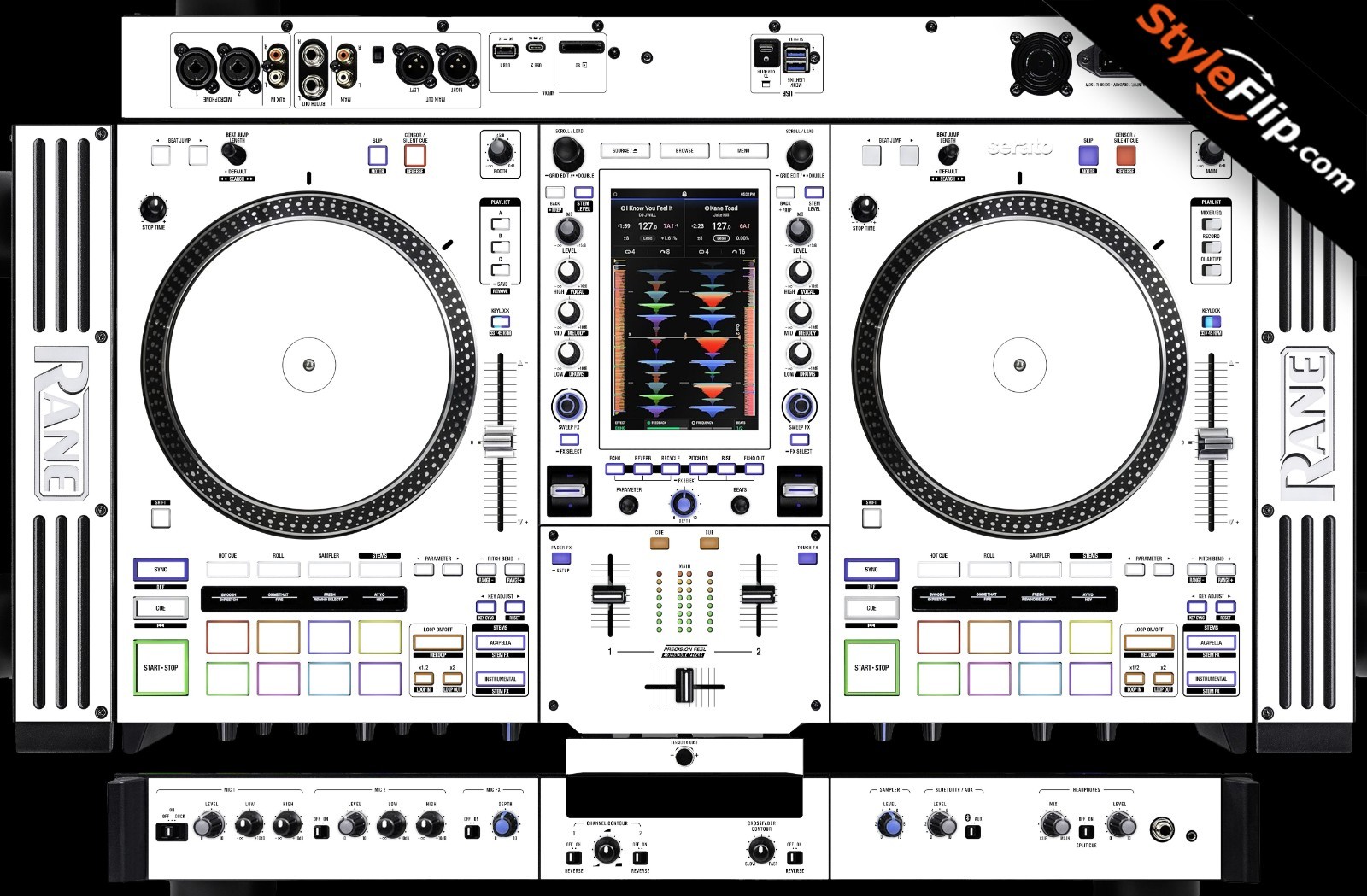 Rane System One Skin | White | Protective Decal | StyleFlip