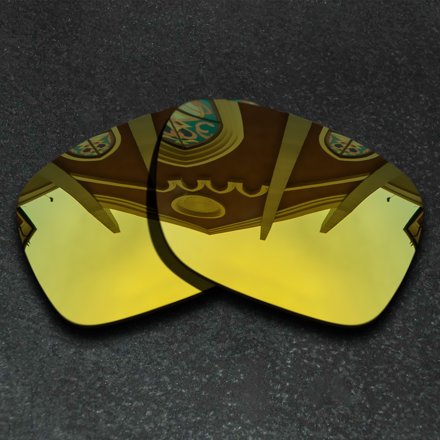 US Gold Polarized Replacement Lenses For-Oakley Drop Point