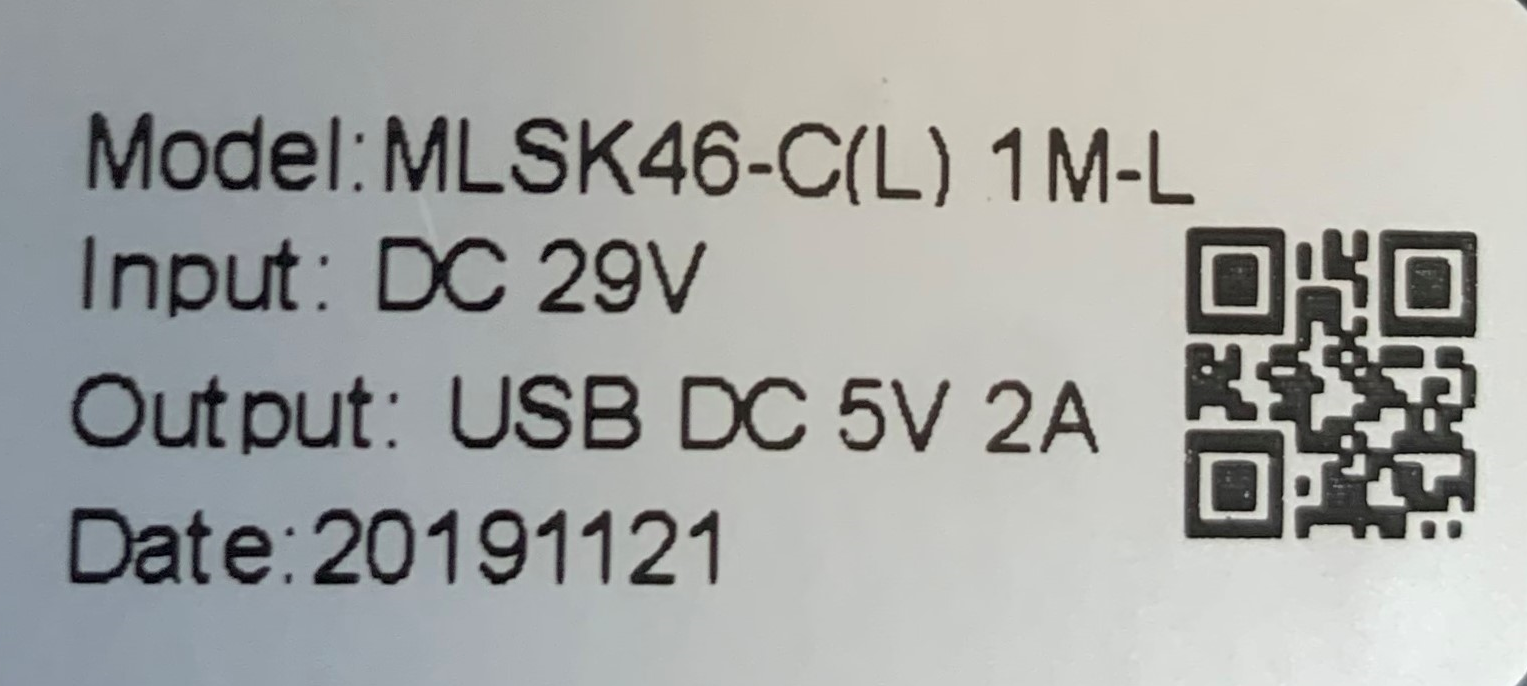 Mulin Electric Switch - MLSK46-C Left (L) 6 Button Power Recliner Switch + USB