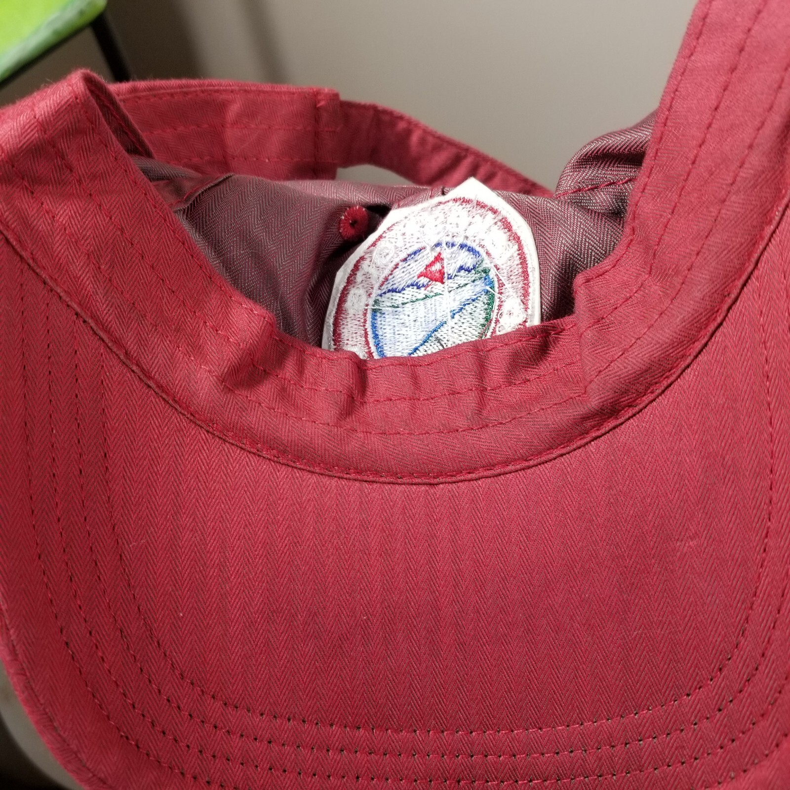 Lakeshore Golf Course Hat Imperial Brand Red Baseball Cap Strapback
