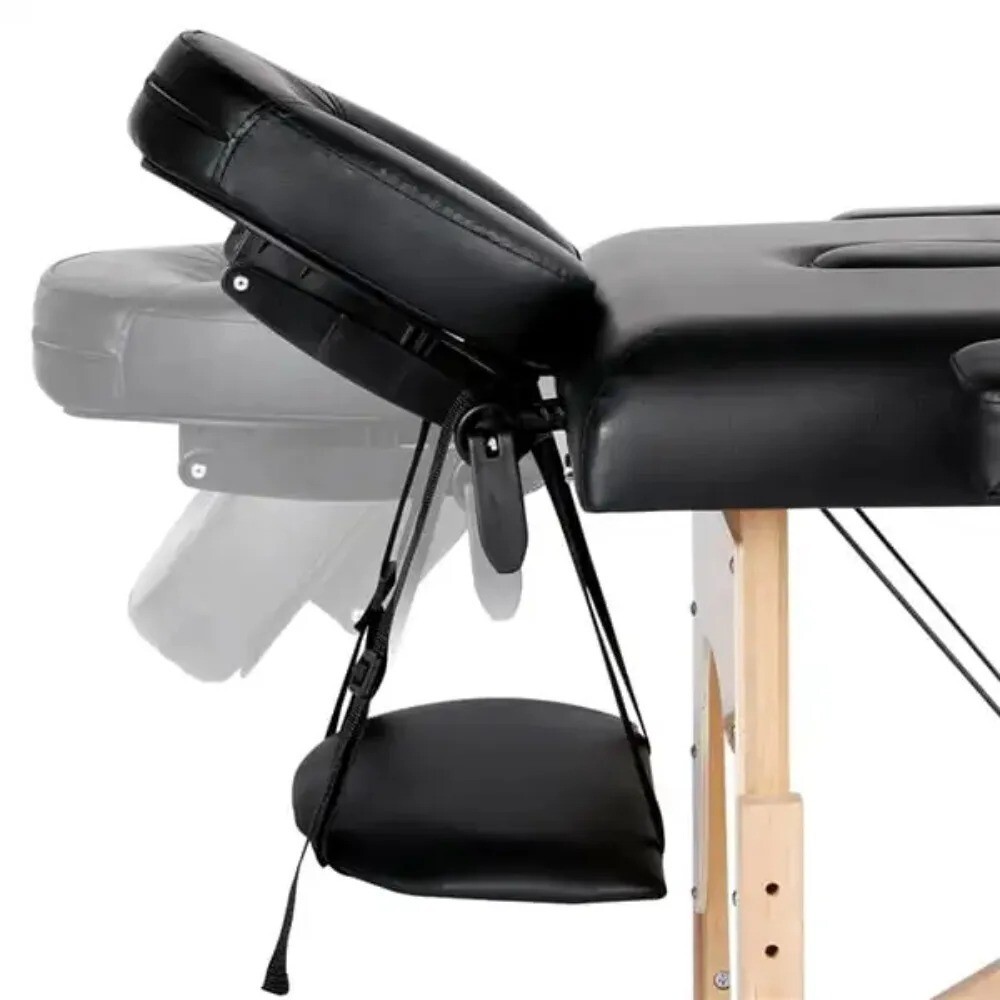 Massage Table - 84'' 2 Section,Professional Facial Bed,Folding, Adjustable Heigh