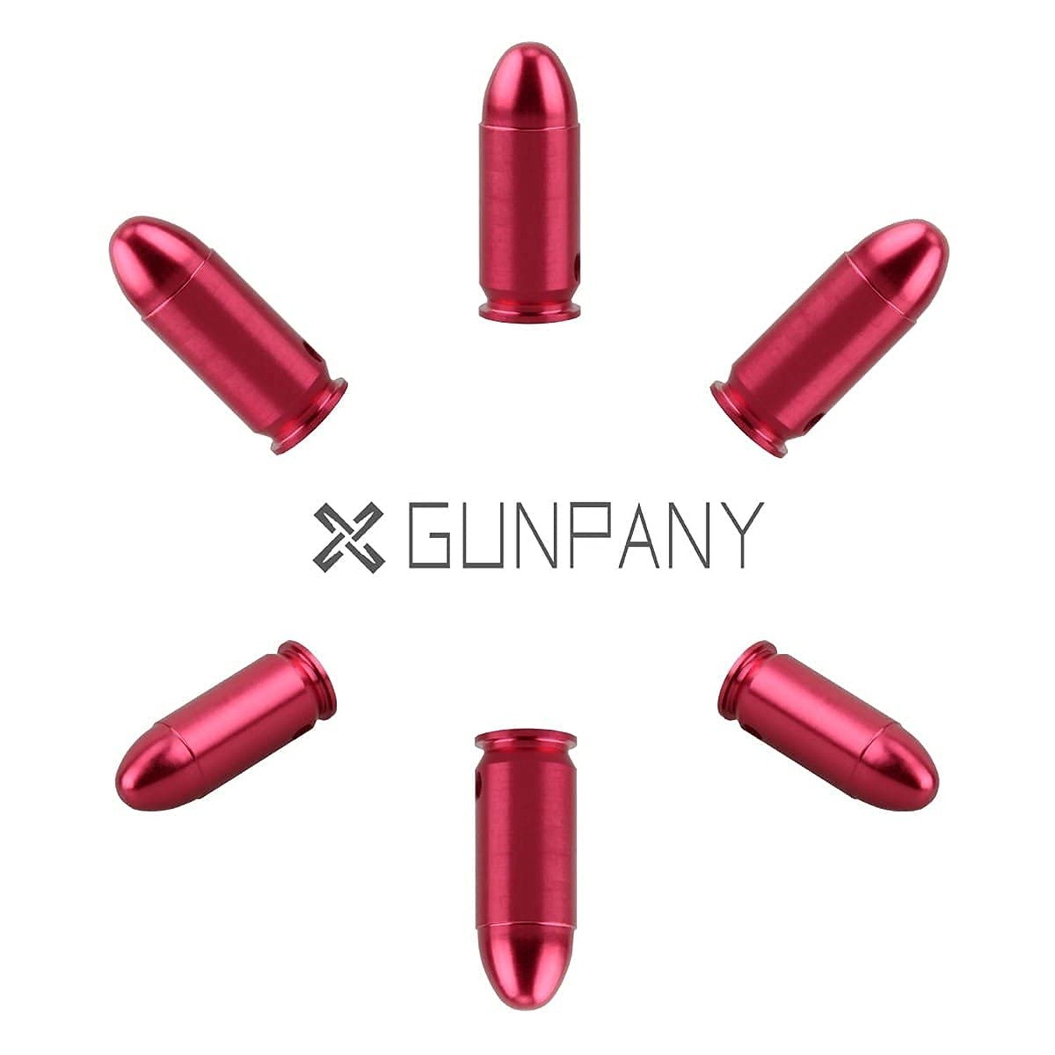 Vector Optics .45 ACP Snap Caps,Trainning Dummy Round Snap Caps Luger 6pcs