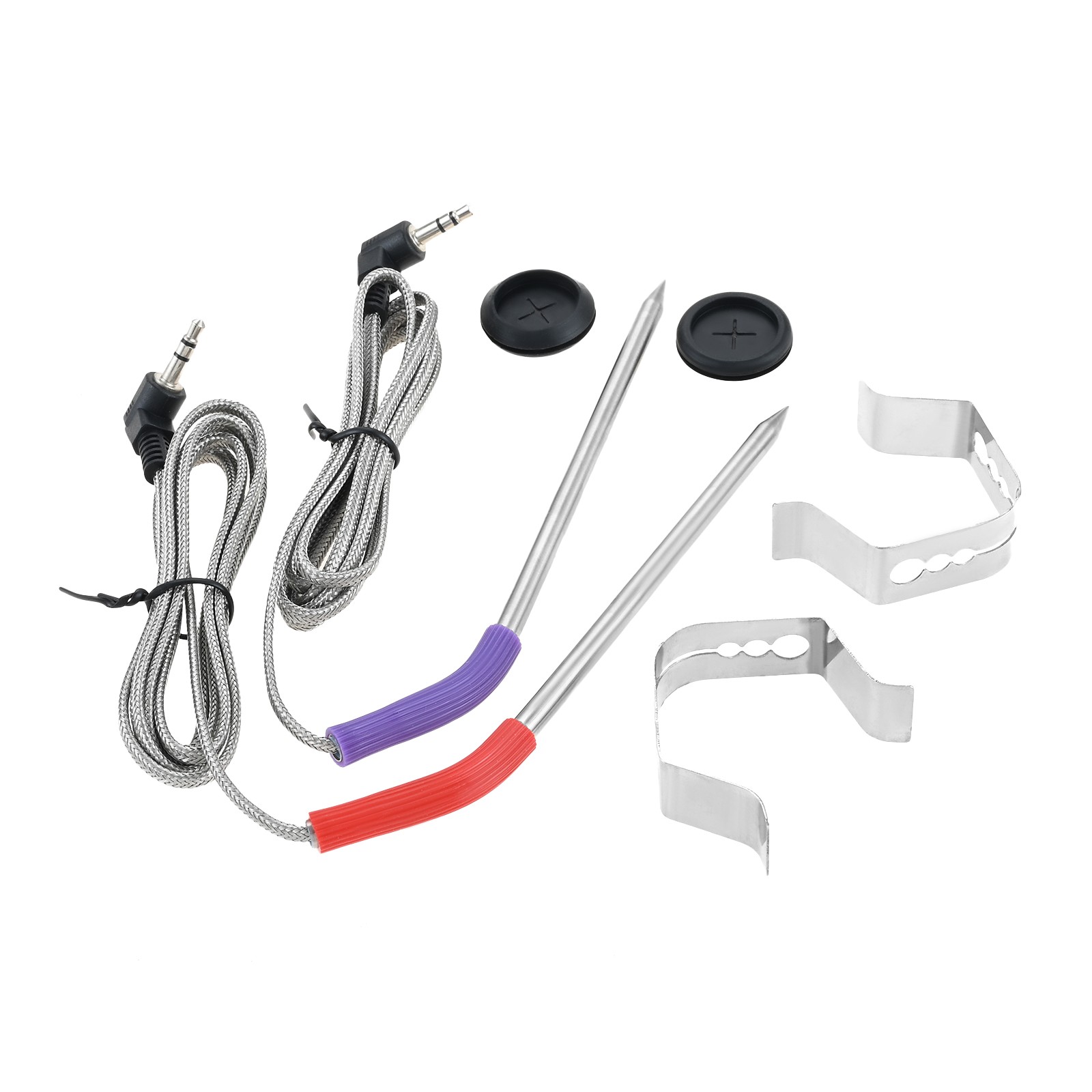 2PCS Temp Meat Probe with Clips For Camp Chef Pellet Grill and Smoker