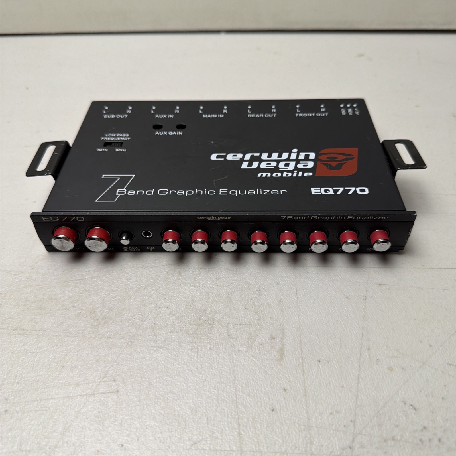 Cerwin-Vega EQ770 Parametric Equalizer Free Fast Shipping