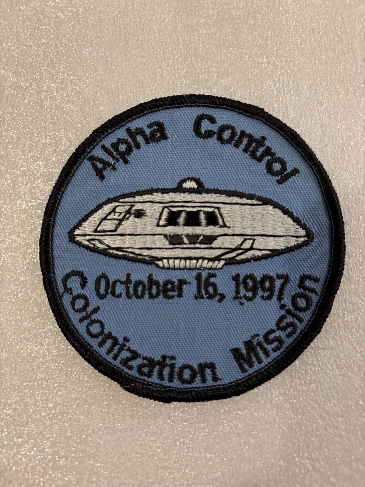 "Alpha Control Colonization Mission" patch