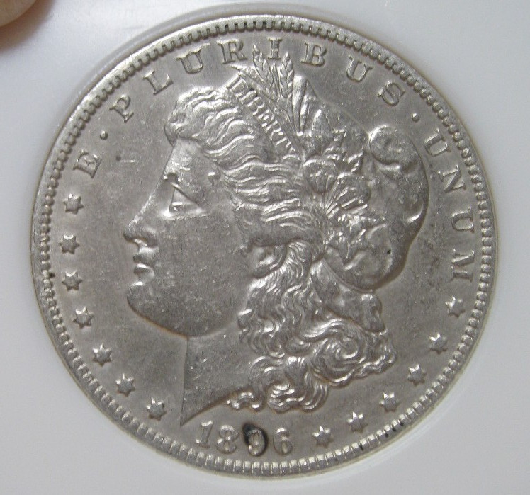 1896 O Morgan silver dollar- RARE, Circulated, Solid features, 5299