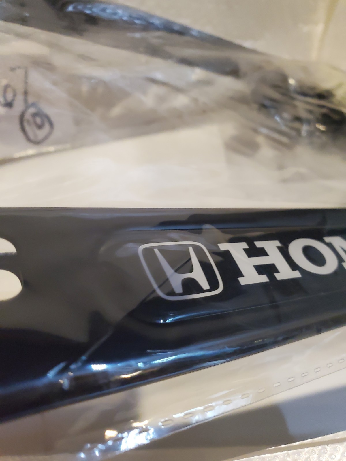 2 PCS Front Back honda License Plate Frame Cover