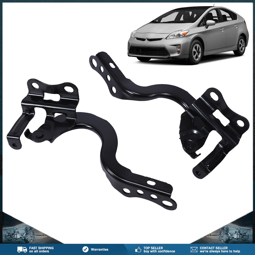 For Toyota Corolla 2014- 2016 Hood Hinge Driver & Passenger Side Pair