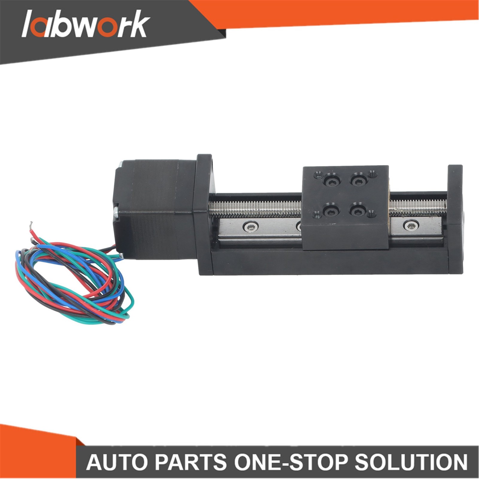 Labwork Mini Sliding Table Linear Motion 50mm T6×1 Lead Screw NEMA11 Step Motor