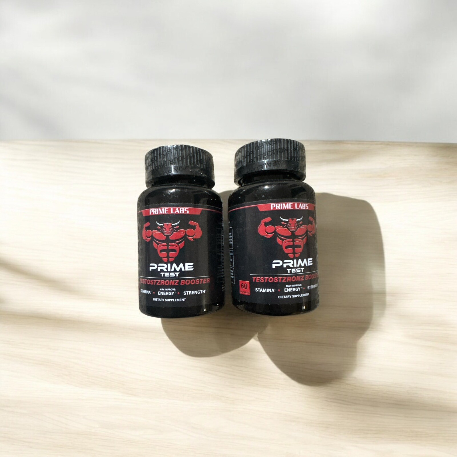 Prime Labs - Men's Test Booster - Natural Stamina Endurance and Strength Booster