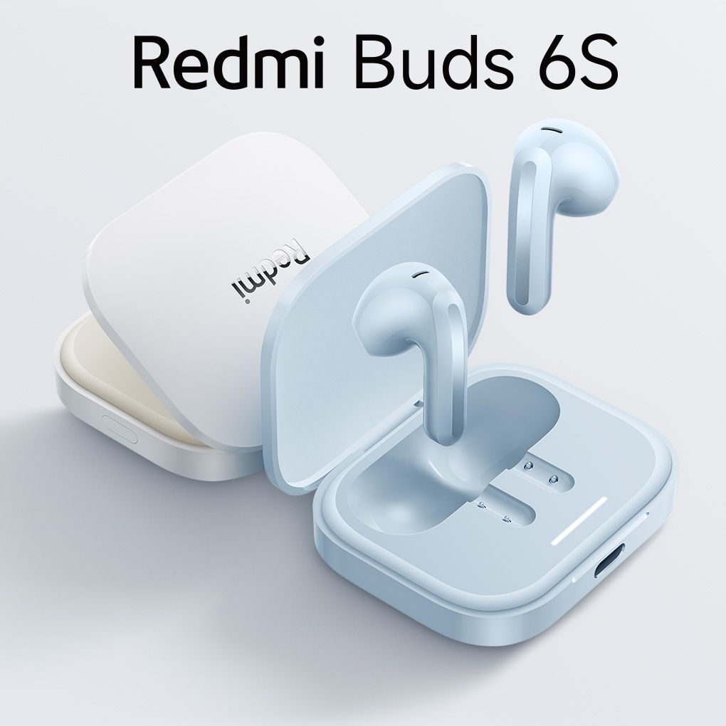 Xiaomi Redmi Buds 6S TWS Earbuds Bluetooth 5.4 Earphone Active Noise Reduction