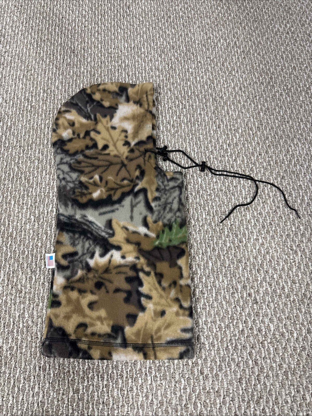 Polar Hood Hunting Balaclava Polar Camo Hood Face Mask Made USA