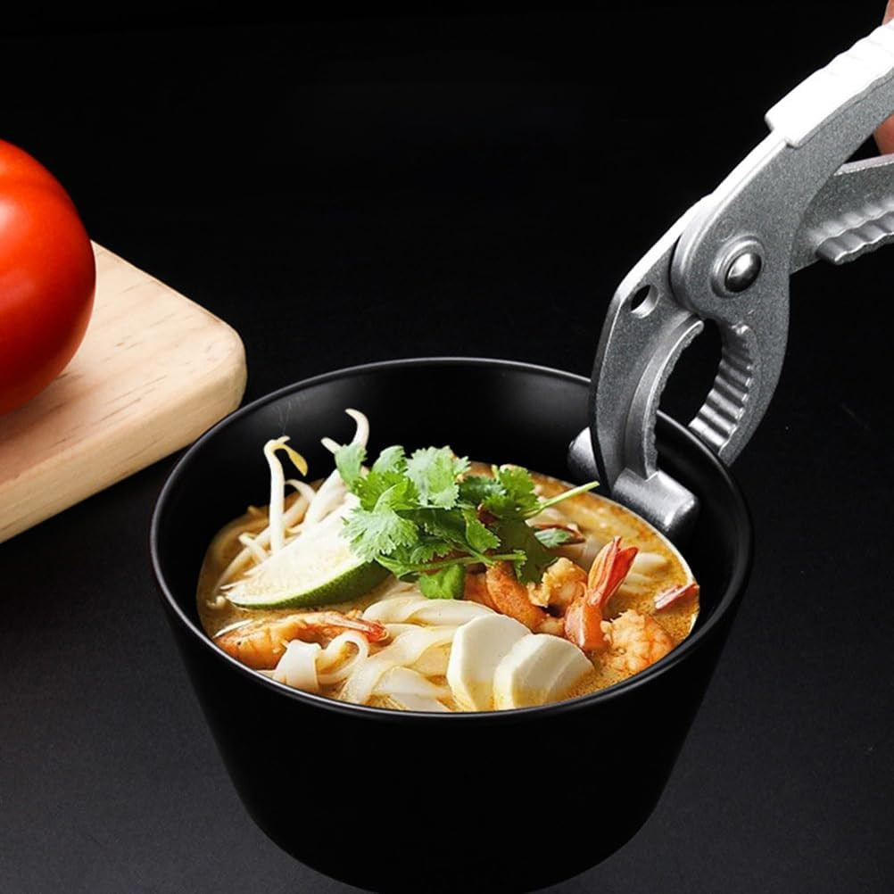 3Pcs Anti-Scald Bowl Holder Clip, Metal Dish Gripper Clips Hot Plate Cozy Holder