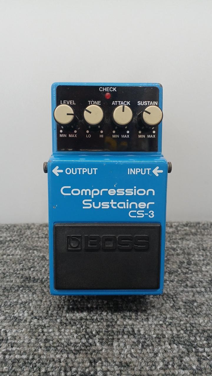BOSS CS-3 Compressor Sustainer Pedal Made in Japan Guitar Effects Effector
