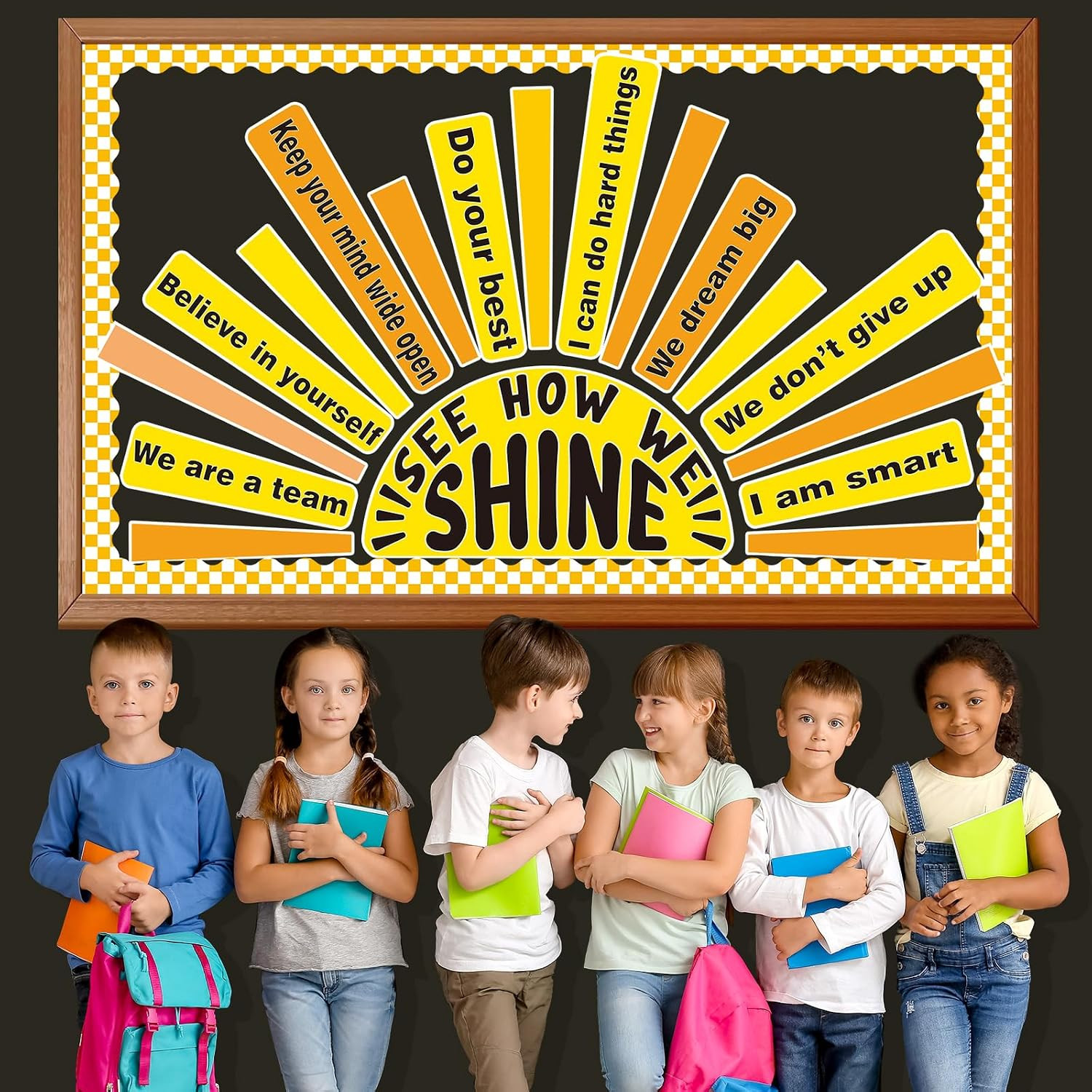 Summer Bulletin Board Set Classroom Affirmation Station Sunshine Decorations