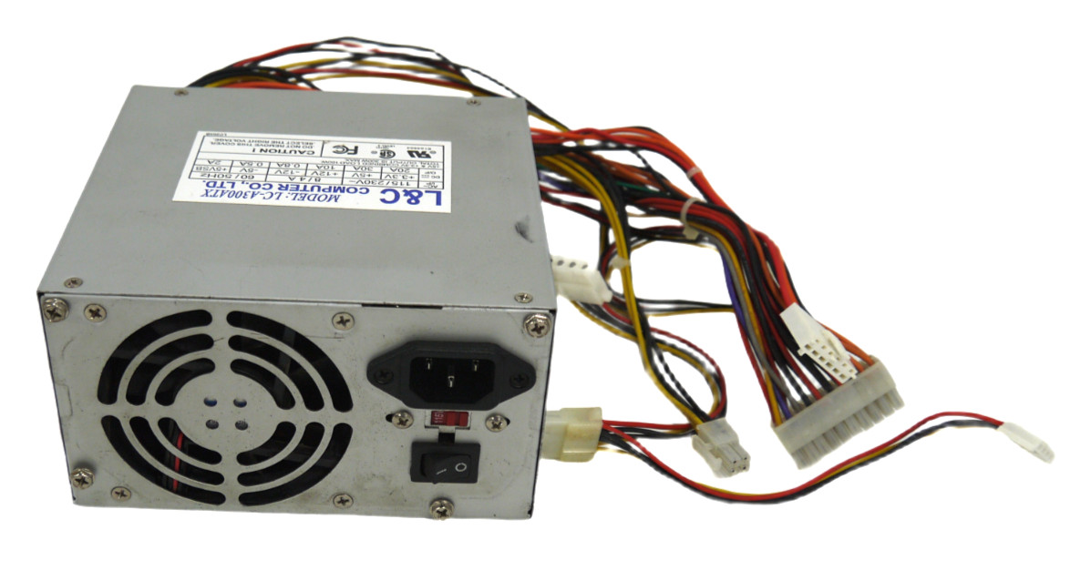 L&C Computer full size desktop power supply LC-A300ATX 160/300W