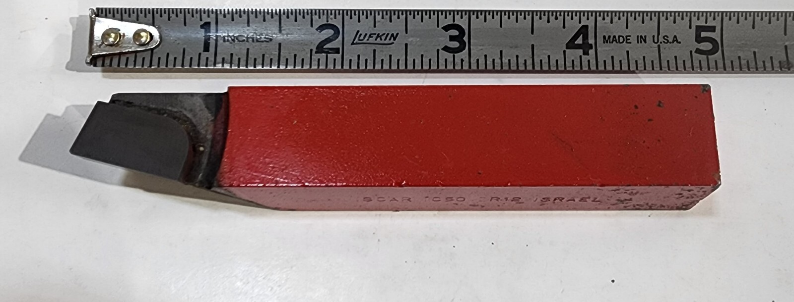 3/4" C50 R12 Lathe Tool Bit - Right Hand - Carbide Tipped New Iscar