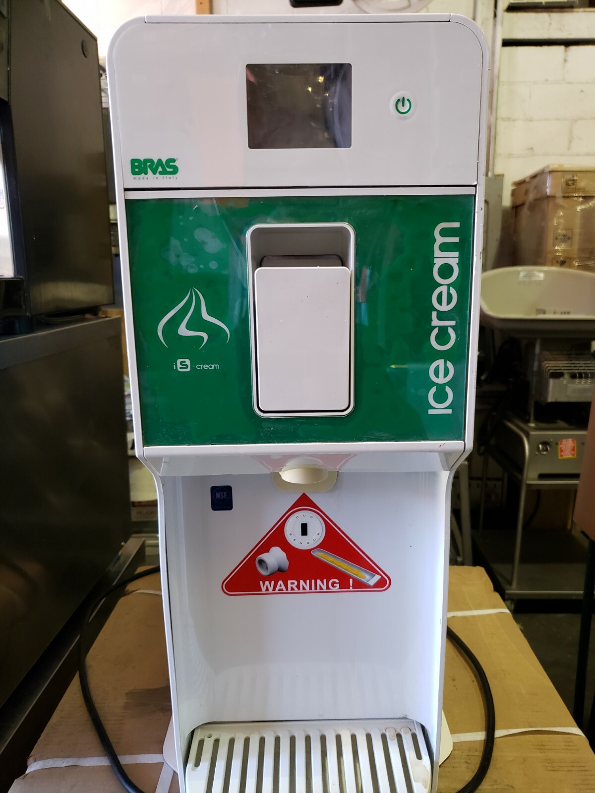 BRAS COMMERCIAL ICE CREAM MACHINE IS-CREAM MODEL Is-Cream_FR_RGB  #3025