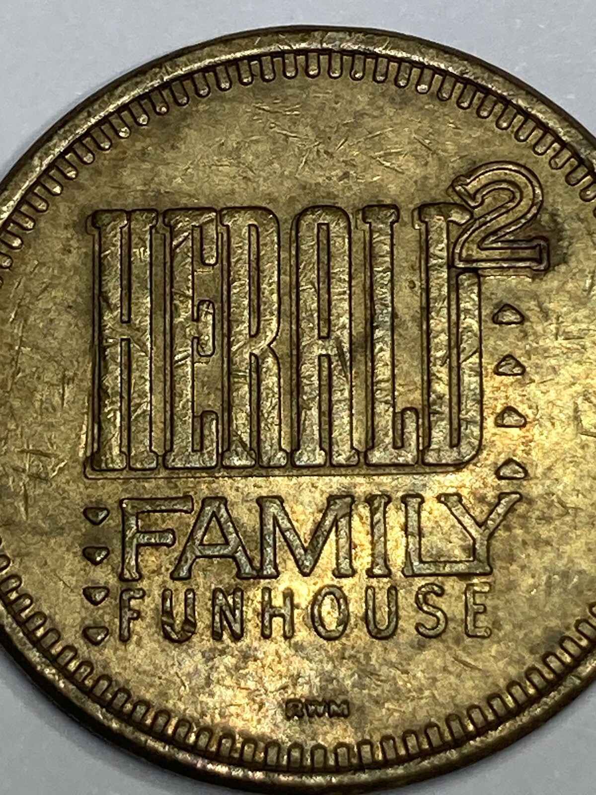 Herald2 Family Funhouse Game Token - Plymouth Meeting, PA.  (DEFUNCT)
