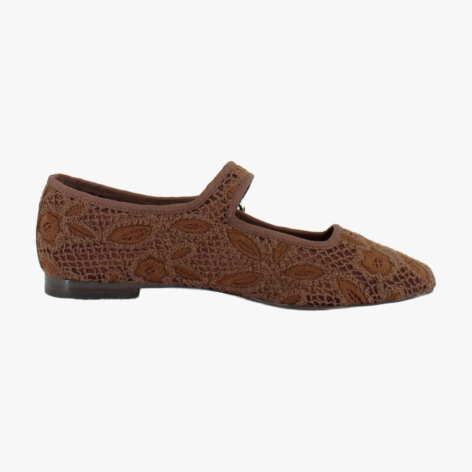 Sam Edelman Michaela Womens Flats Brown Mesh