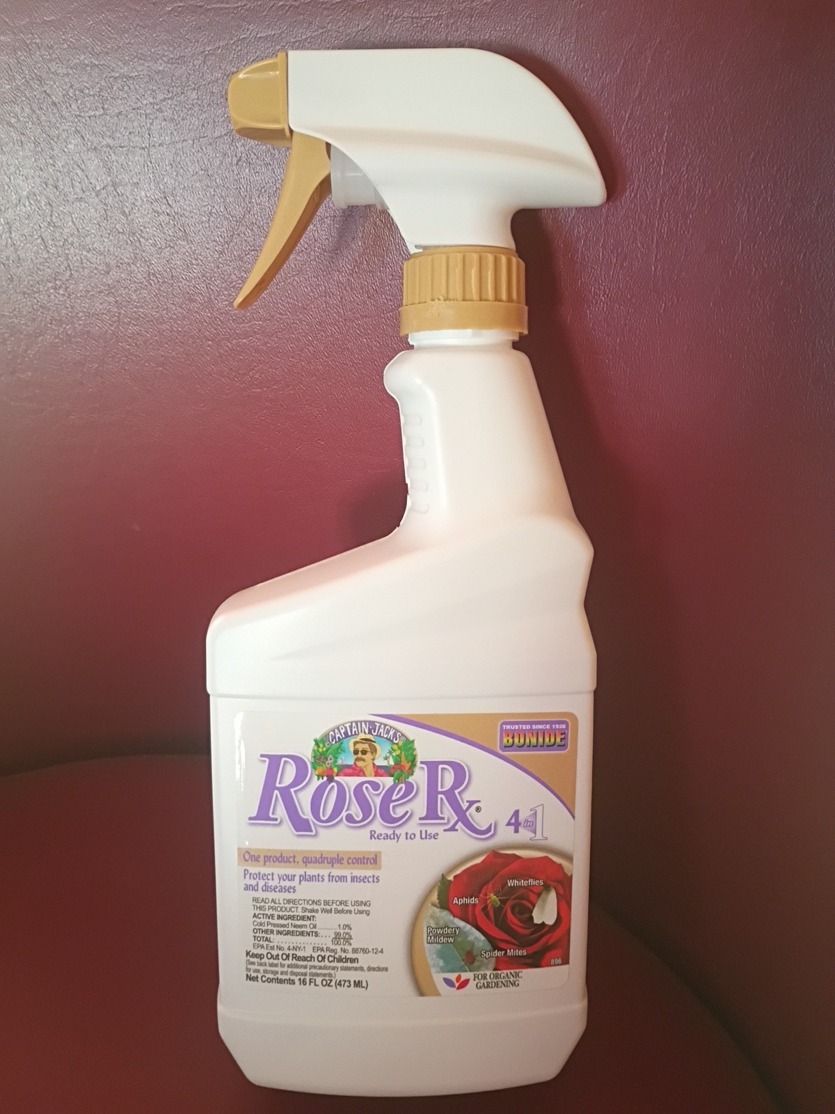 Captain Jacks Rose Rx Ready To Use For Organic Gardening-037321007753