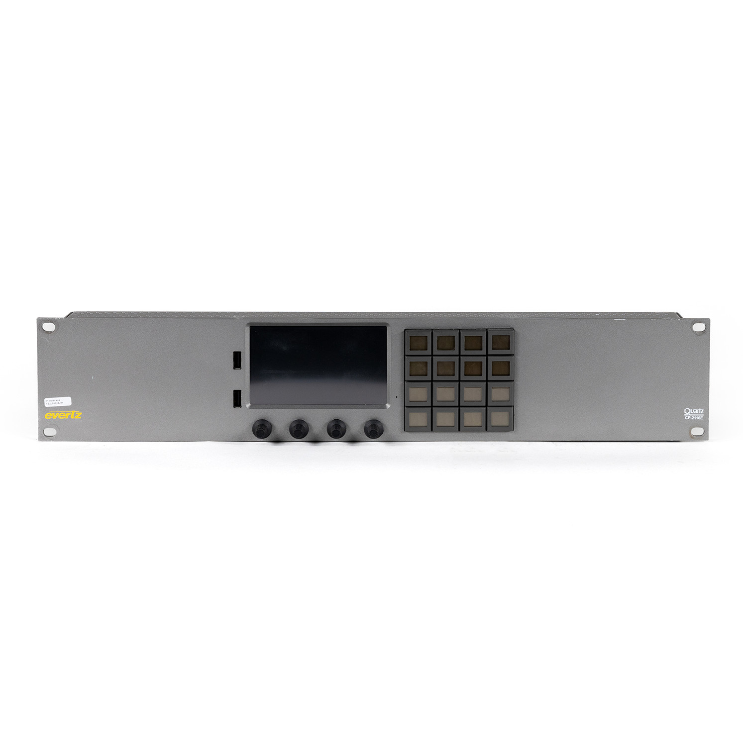 Evertz CP-2116E Advanced System Control Panel