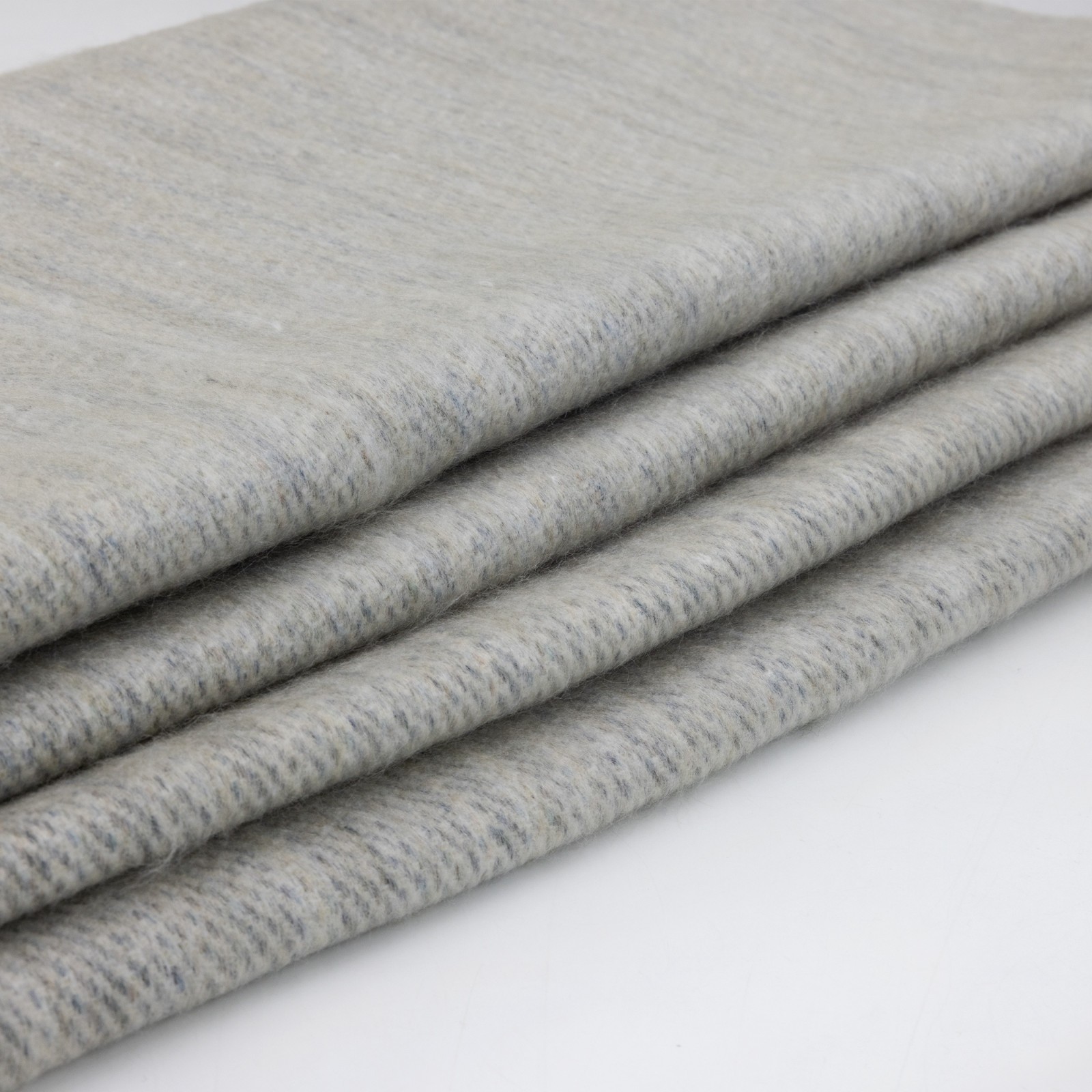 DOUBLE DENSITY ALPACA WOOL BLANKET THROW | QUEEN SIZE | SOFT&WARM – SILVER GRAY