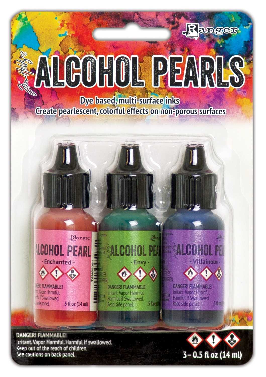 Tim Holtz Alcohol Ink Pearls Kits 3/Pkg-Kit #3 - 2 Pack