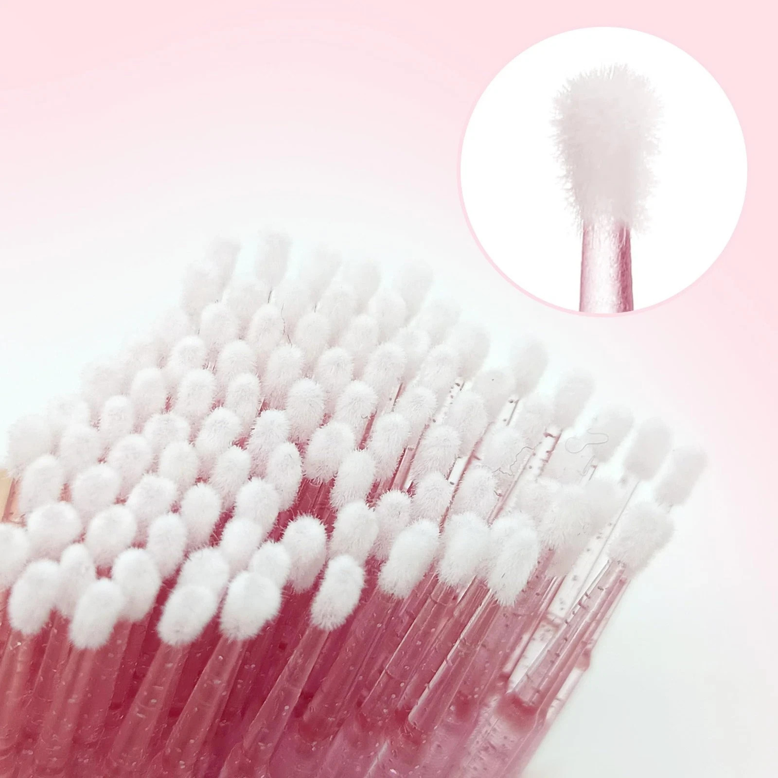 300Pcs Micro Brush, Micro Swabs For Eyelash Extension Disposable Applying Makeup
