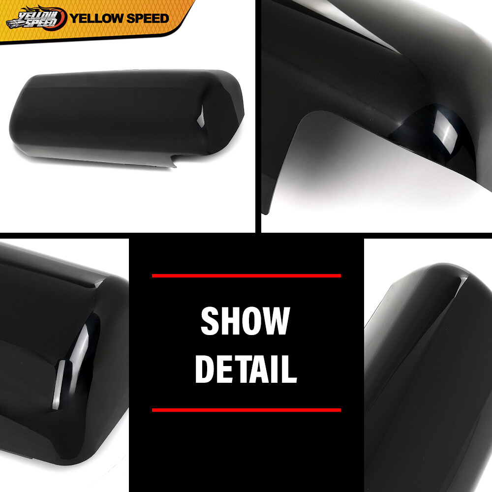 Fit For Peterbilt 579 Replacement Door Mirror Covers Black Driver&Passenger Side