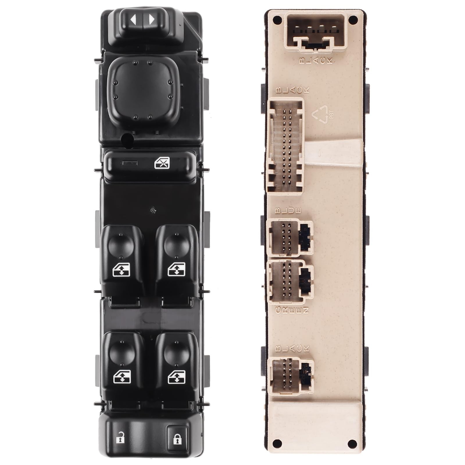 15883323 Front Left Power Master Window Switch Compatilbe with 2003-2006 Chev...