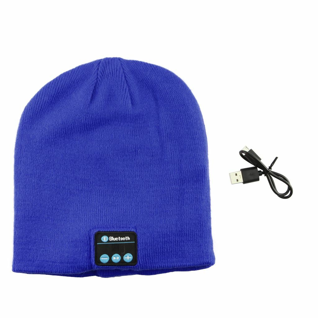 Soft Beanie Hat Warm Headset Headphone Speaker Mic Wireless Bluetooth Smart Cap