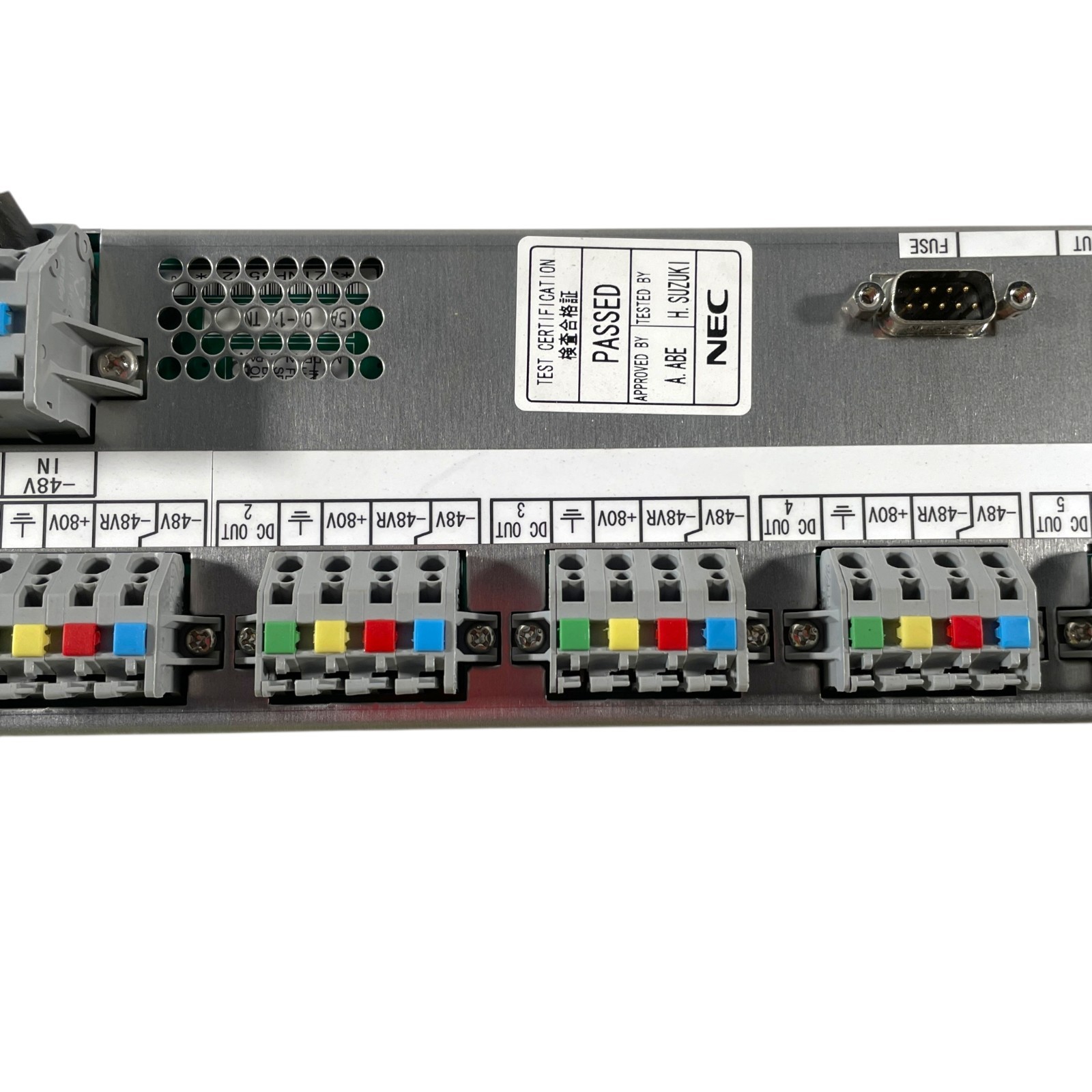 NEC BASEUD-A Power Distribution Unit Module SN1749 NWA-026664-001 UNIVERGE