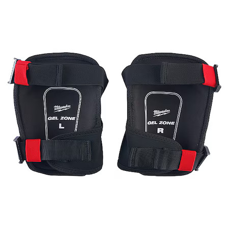 Milwaukee Tool 48-73-6030 Performance Knee Pad, Hard Shell, Plastic Pad, Fabric