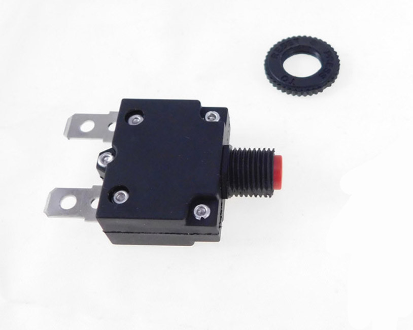 (2 PACK) PROCRAFT MR1-10A 10A Panel Mount Circuit Breaker / Overload Protector