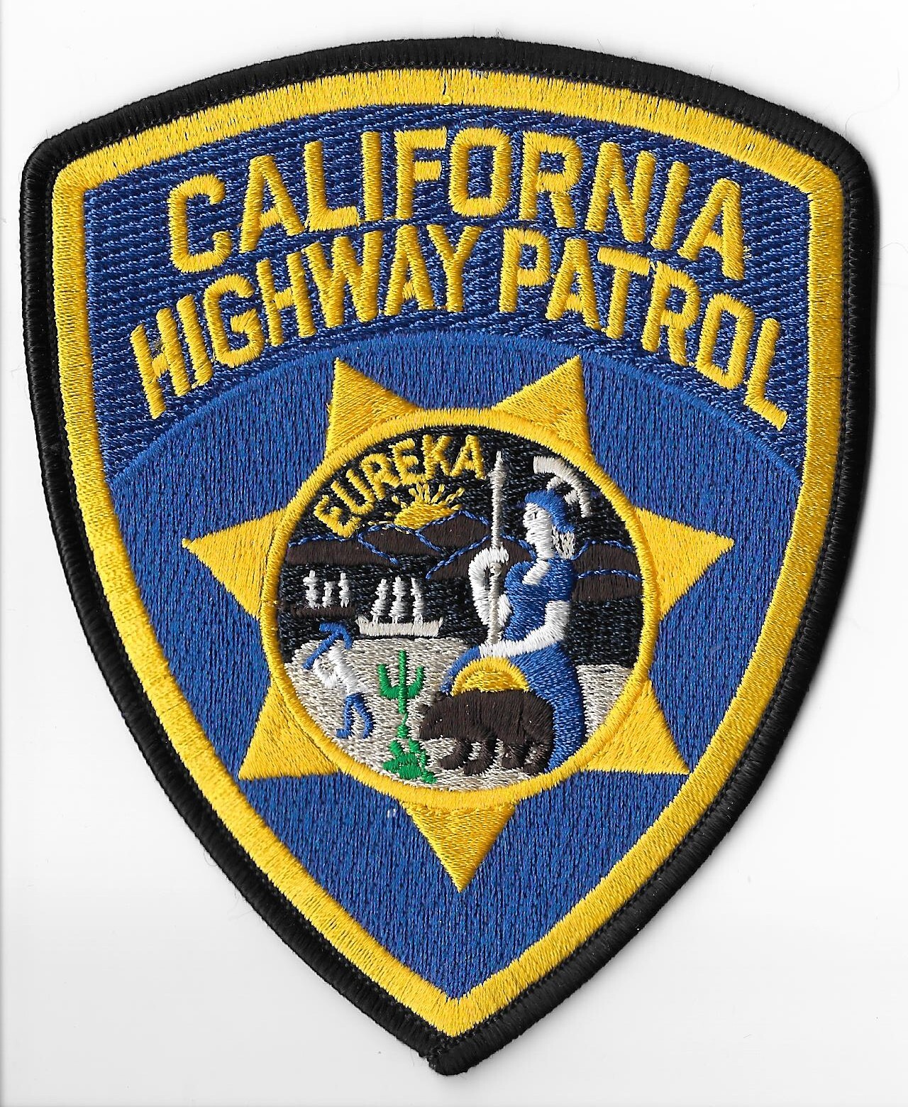 California Highway Patrol Shoulder Patch V3
