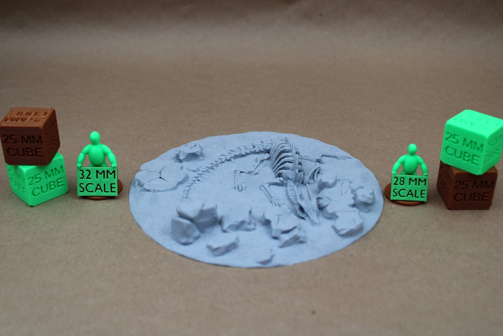 Tabletop Terrain Ancient Dragon Bones Skeleton Stones 28mm skirmish rpg wargame