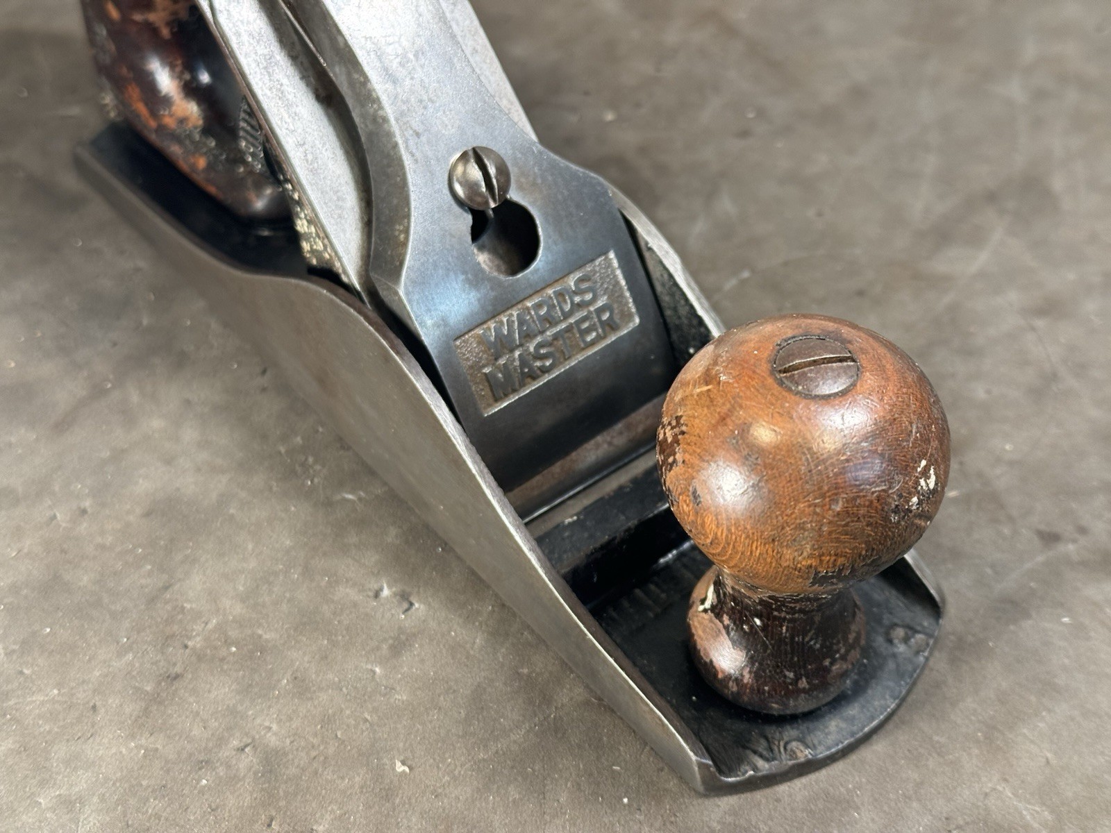 Wards Master Quality No 3 - 9 1/4" Bench Plane Wartime Stanley Made Sharp VTG