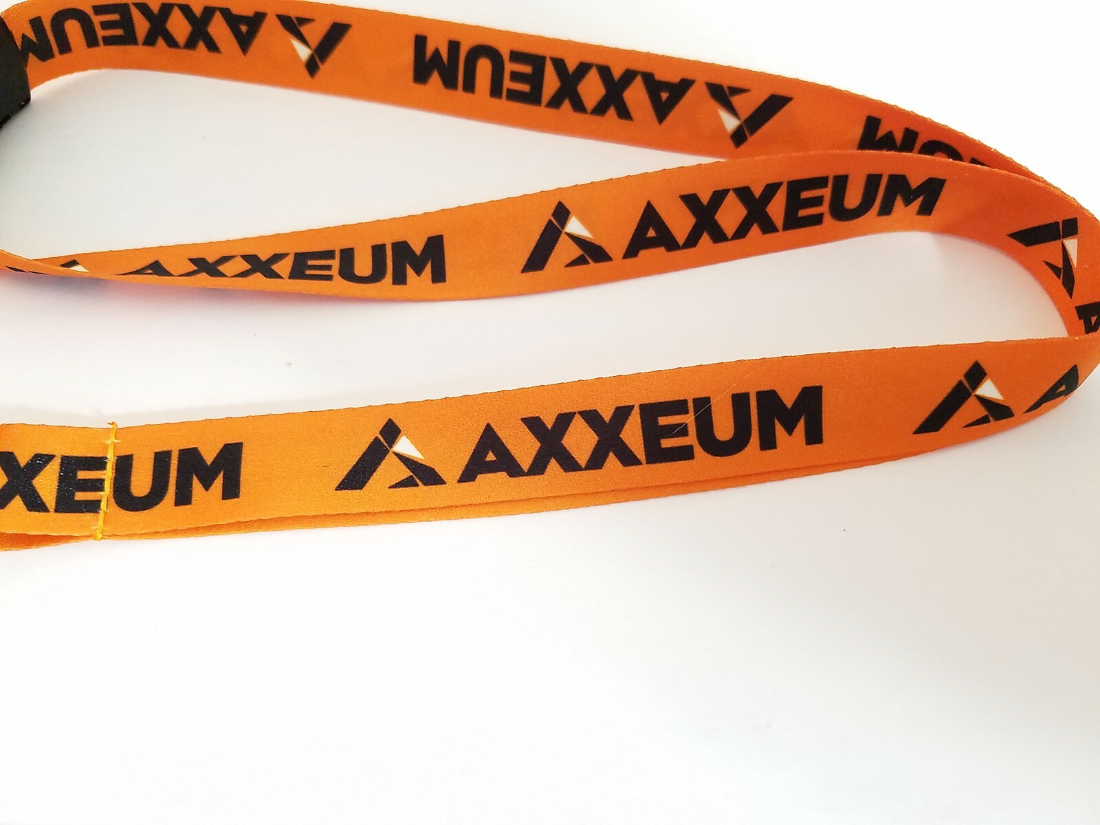 Axxeum Inc Aviation & Aerospace Orange Lanyard Military
