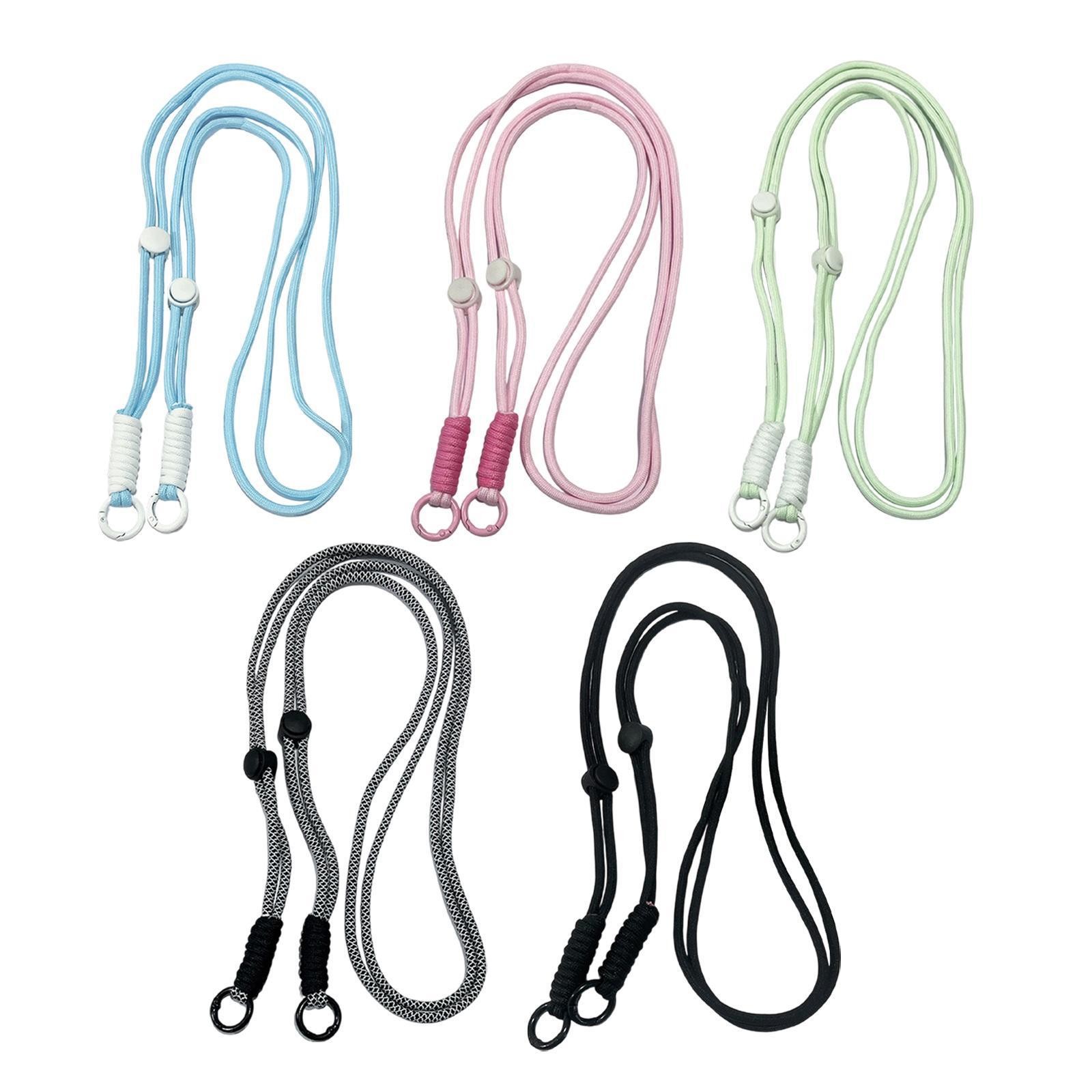 Ski Gloves Strap Adjustable Elastic Rope for Women Men Leash Neck Strap for