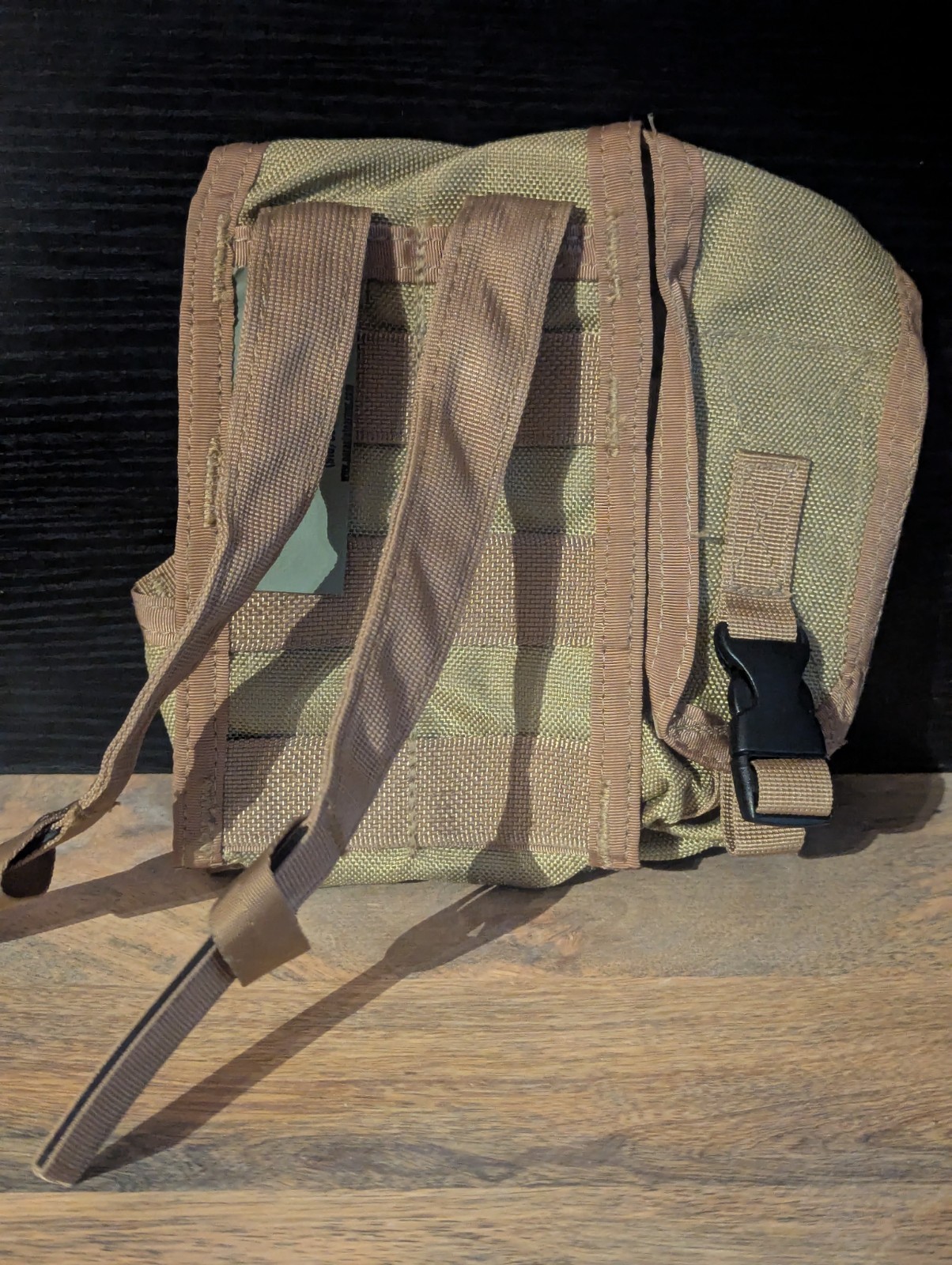 Paraclete Pre-MSA AIXSSTS Khaki MOLLE GP Utility Pouch — SOF CAG DEVGRU LBE